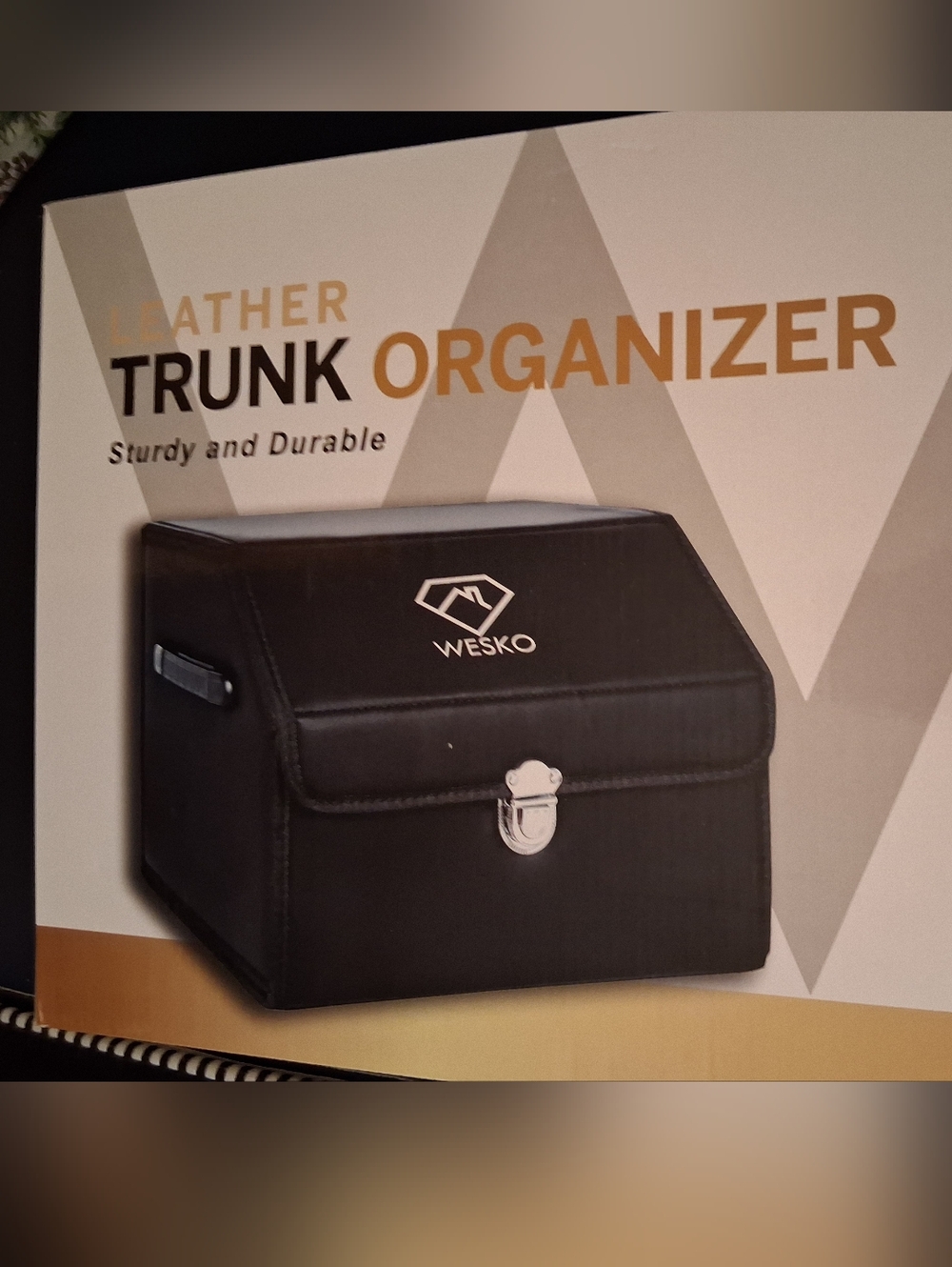 Is DAD a NEATNICK? CAR Enthusiast? Perfect FATHER'S DAY GIFT!!! TRUNK ORGANIZER
